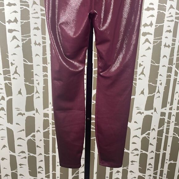 Nike Mid Rise Tight Fit 7/8 Length Training Tight S Maroon Metallic - Picture 6 of 8